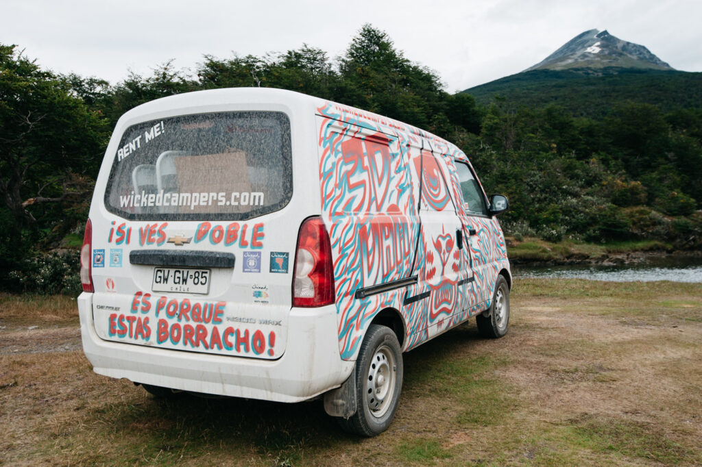 Wicked SouthAmerica Campervan Review-Backview