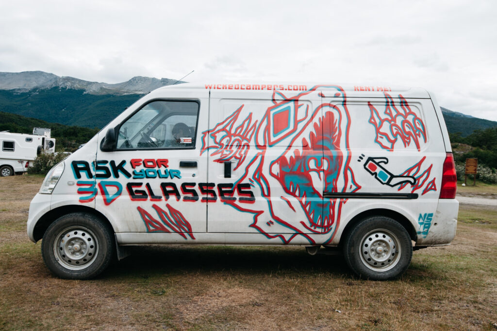 Wicked SouthAmerica Campervan Review-Outside view from the side