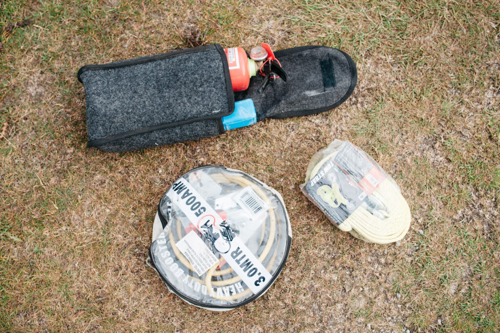 Wicked SouthAmerica Campervan Review-emergency kit