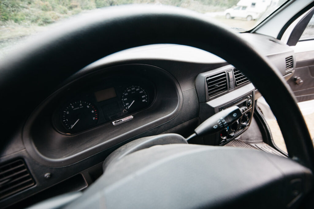 Wicked SouthAmerica Campervan Review Interiour-Cockpit