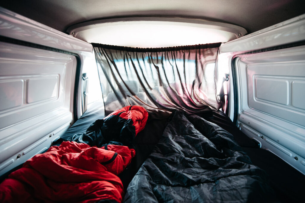 Wicked SouthAmerica Campervan Review Interiour-Sleeping Area