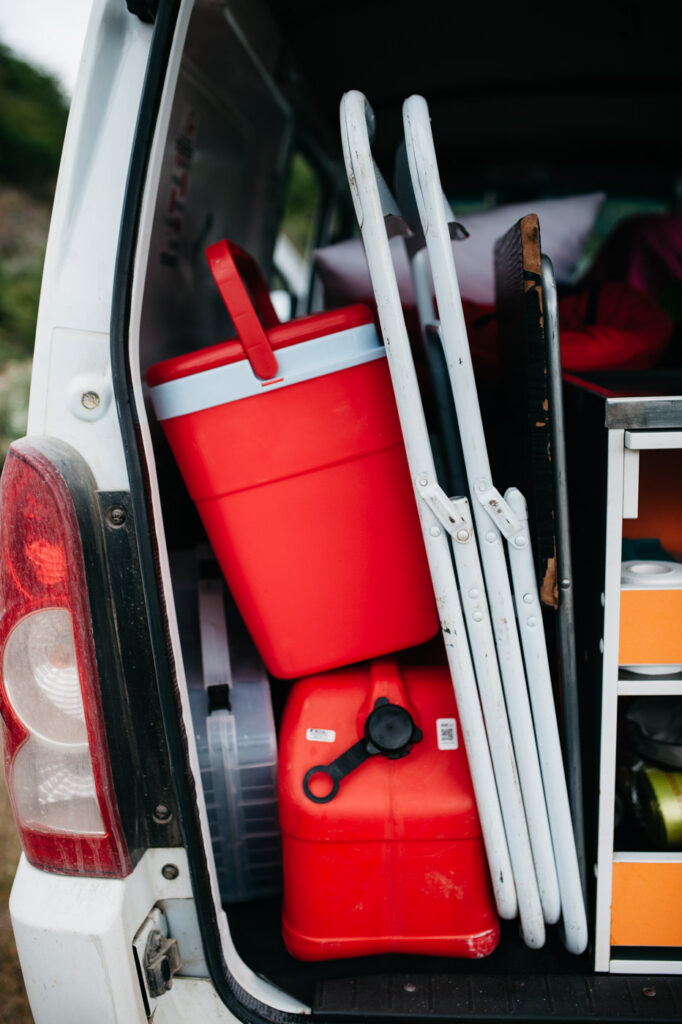 Wicked SouthAmerica Campervan Review Interiour-Trunk