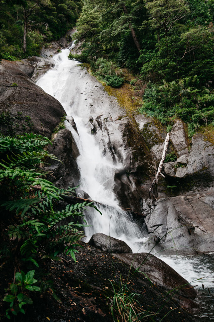 Chile Parque Nacional Huerquehue Sendero Los Lagos Water Fall