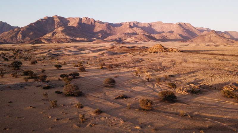 Brandberg Namibia at Sunrise