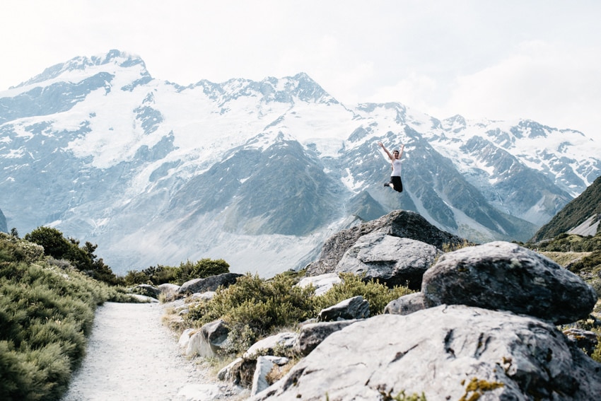 Hooker Valley Track to Mount Cook Aoraki