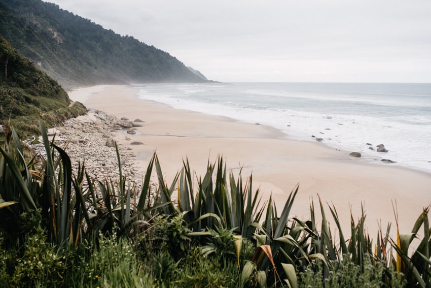 Lonely Beach at the Heaphy Track