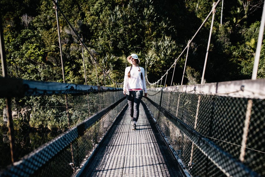 Heaphy Track Suspension Bridge