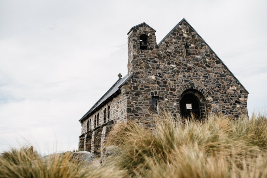 Old Sheppard Church Lake Tekapo