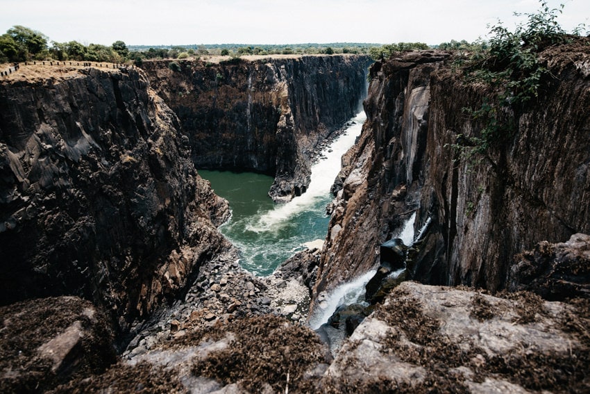 The Devil's Pool Victoria Falls in Zambia