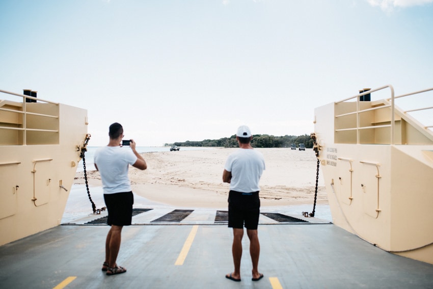 Ferry to Fraser Island