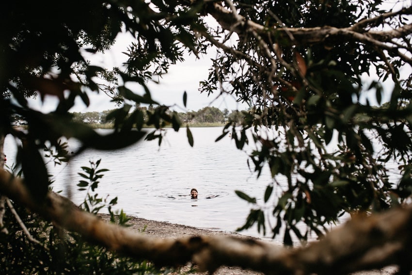 Lake Ainsworth Swimming