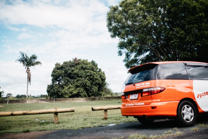 Free Rest Area Queensland Spaceship Campervan