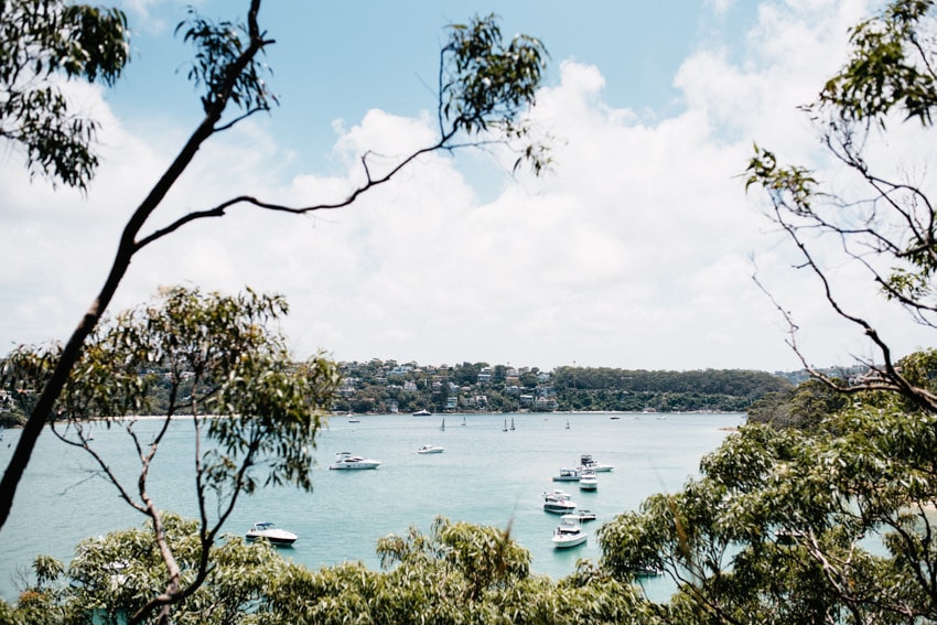 Spit Bridge Coast with Sail Boats