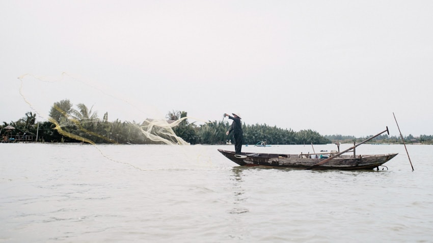 Local Fisherman in Cam Thanh