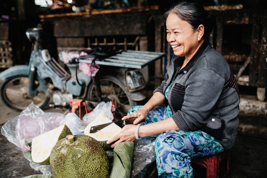 Hoi An Local Market Jack Fruit