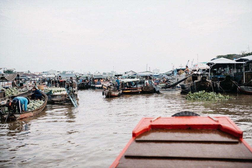 Mekong Delta Cai Rang Floating Market