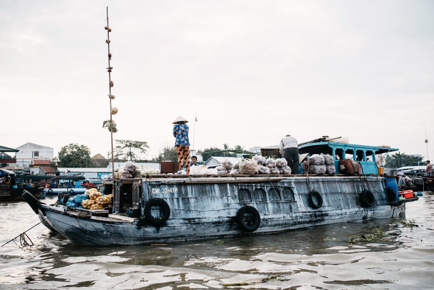 Mekong Delta Cai Rang Floating Market