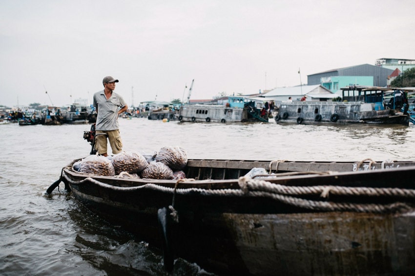 Mekong Delta Cai Rang Floating Market