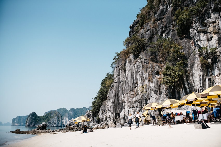 Bai Tu Long Bay Indochina Junk Beach Cave 2