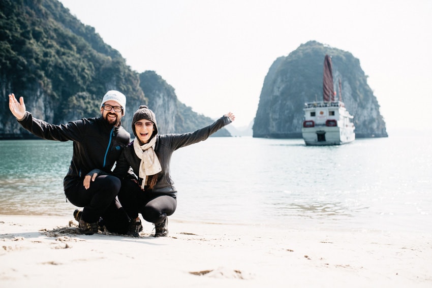 Bai Tu Long Bay Indochina Junk Beach Cave 4