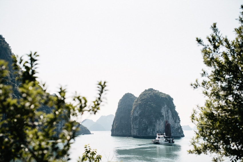 Bai Tu Long Bay Indochina Junk Ship