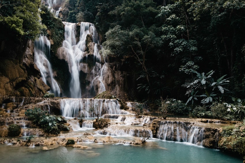 Laos Kuang Si Waterfalls 2