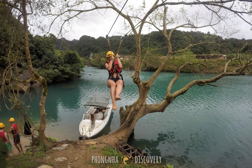 Phong Nha Kẻ Bàng National Park Paradise Zipline Dark Cave 2