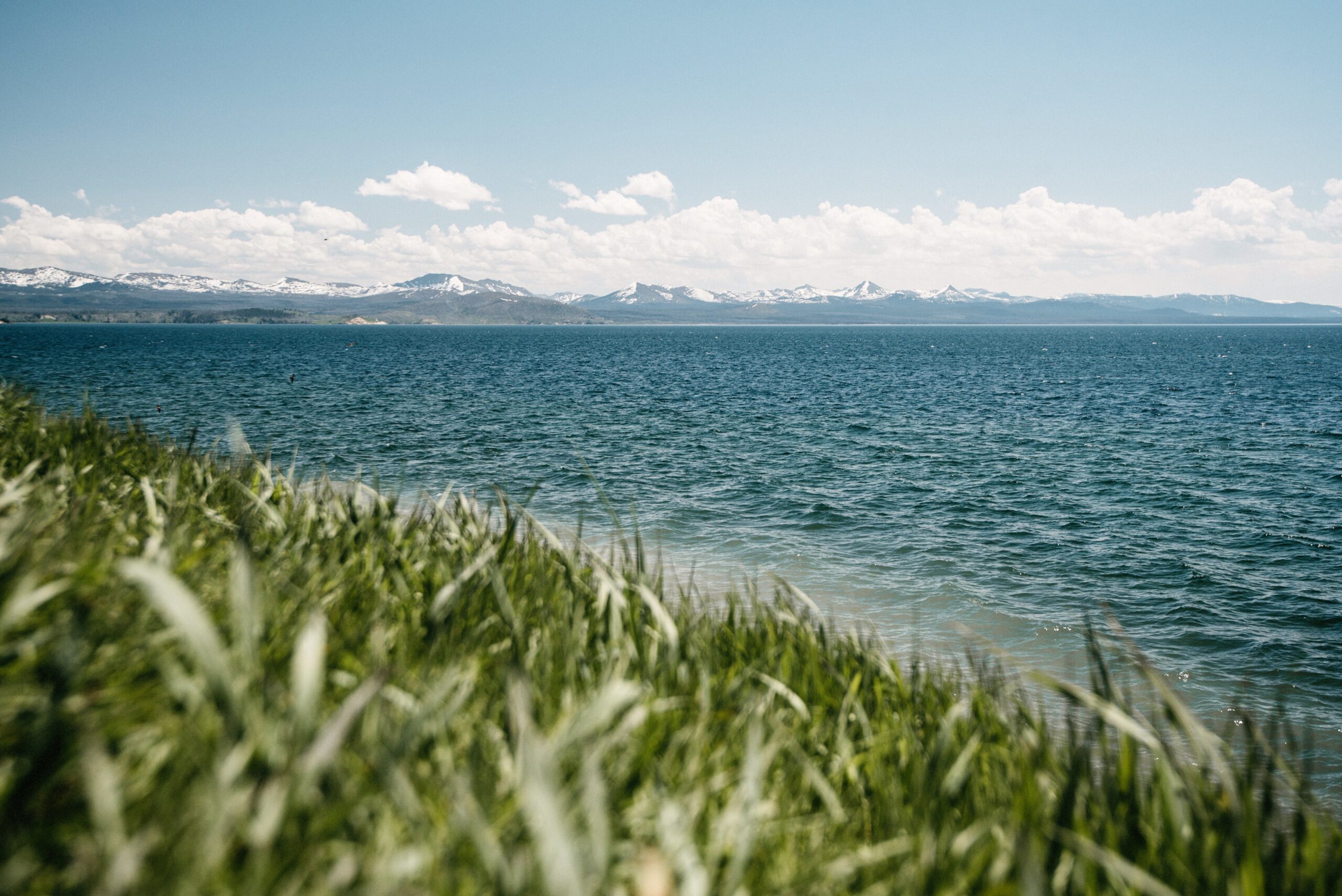 Yellowstone Lake seen from West Thumb Geyser Basin