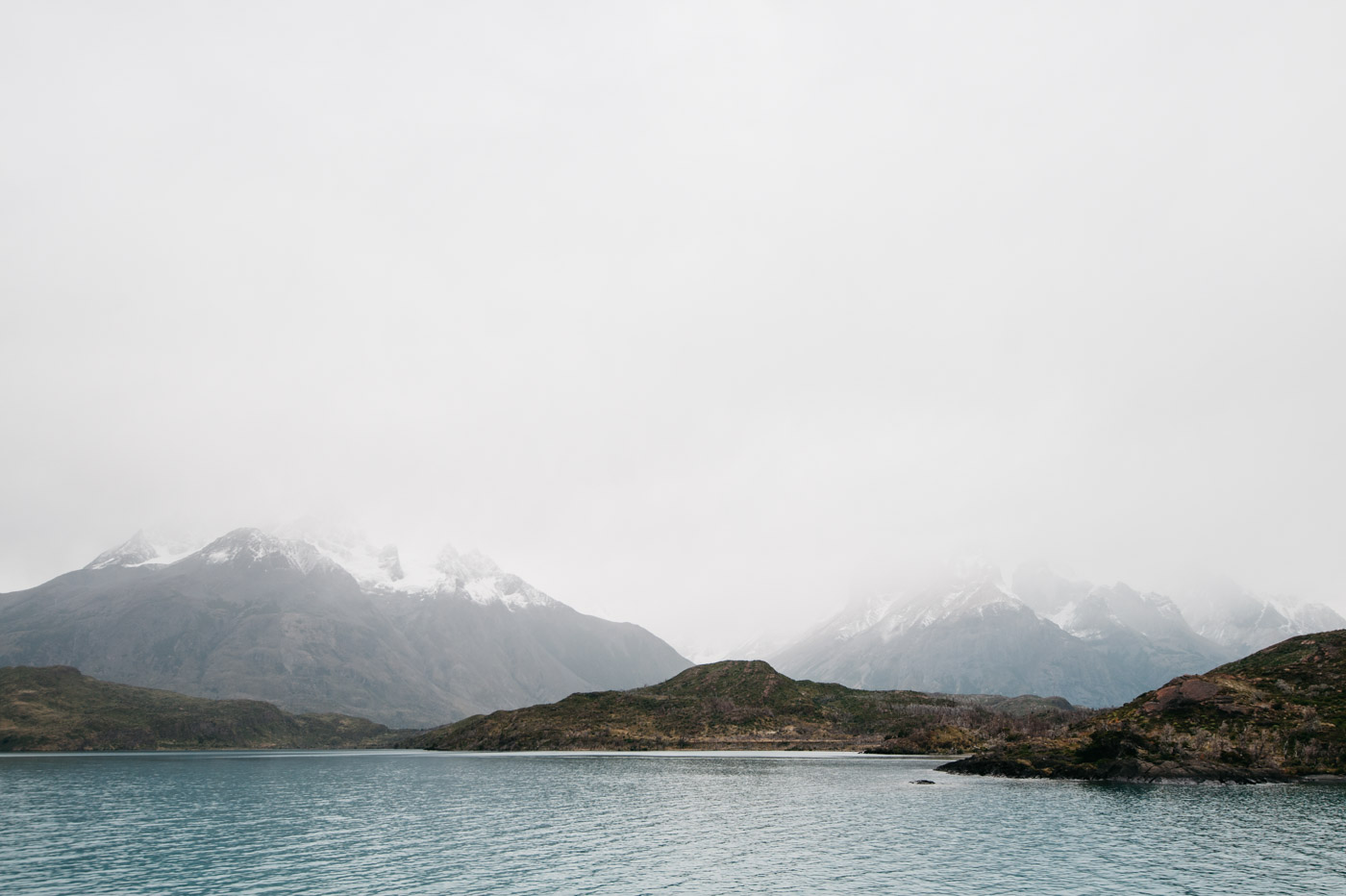 Foggy Torres del Paine